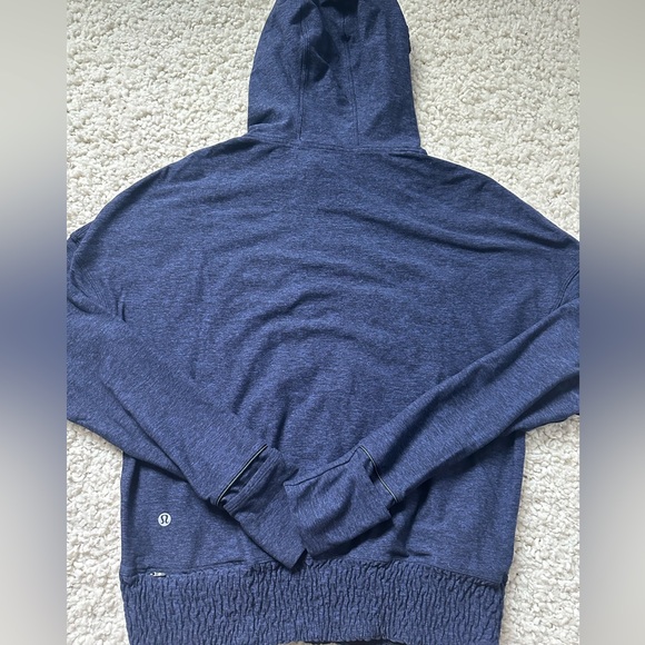 Lululemon Lead The Pack Hoodie Heathered Stony Grape / Black - Picture 6 of 6